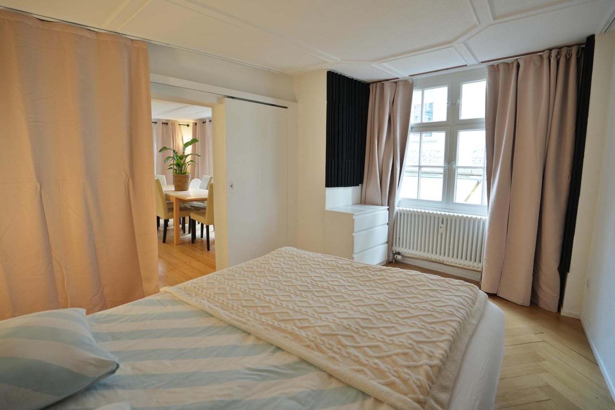 Cozy City Center, 4 Bedroom- 120Sq, 5Min Walk To Main Station Basilea Exterior foto